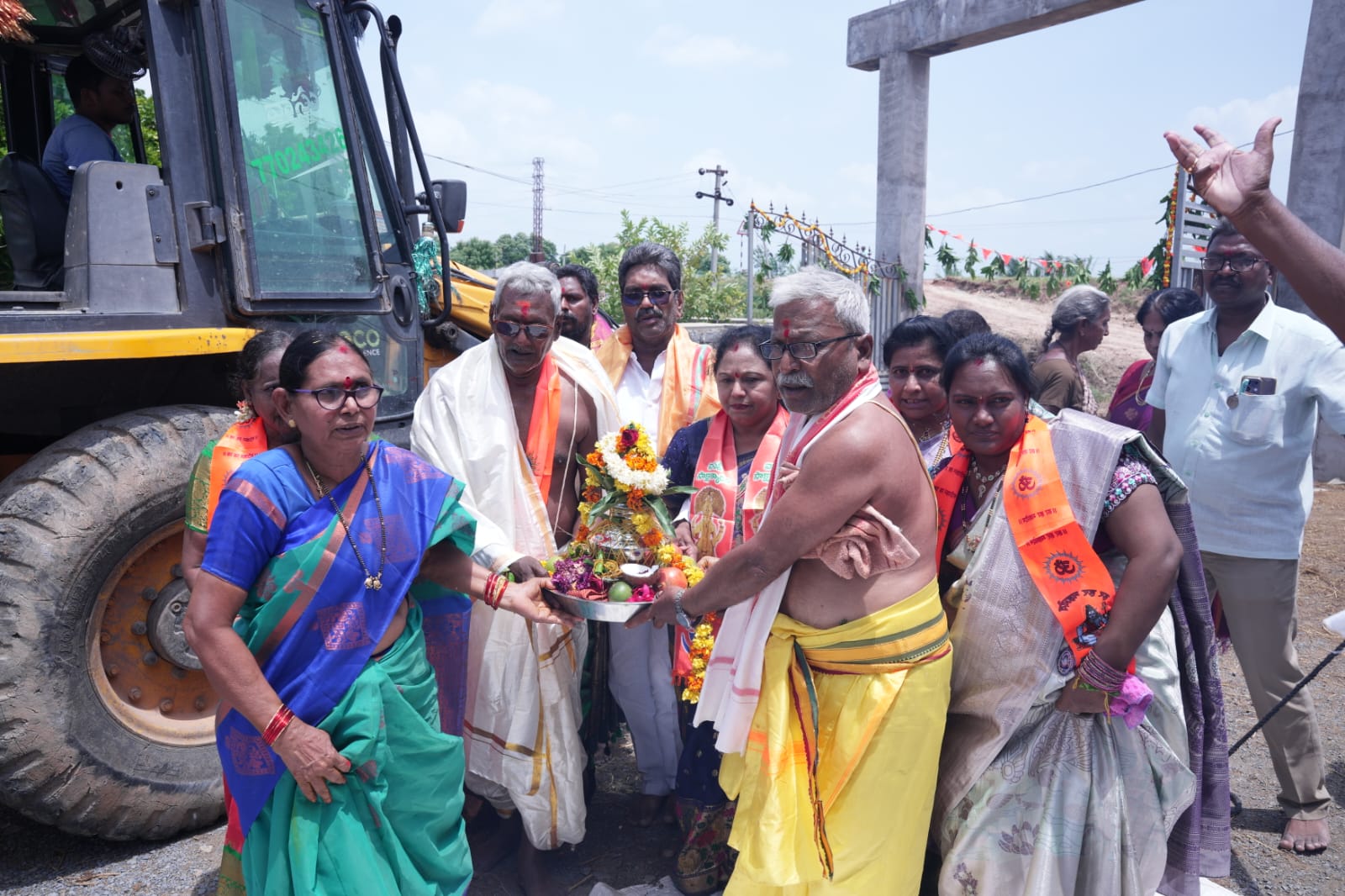 Bhoomi Puja Foundation Ceremony